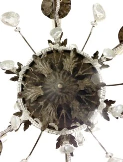 Modern 6 Arm Italian Floral Crystal Chandelier 17 Modern 6 Arm Italian Floral Crystal Chandelier -OGT Sale Store m232261 08