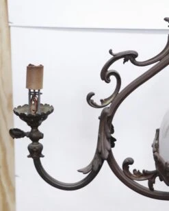 Antique Victorian 2 Arm Bronze Gas Light 16 Antique Victorian 2 Arm Bronze Gas Light -OGT Sale Store m232267 05