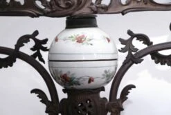 Antique Victorian 2 Arm Bronze Gas Light 17 Antique Victorian 2 Arm Bronze Gas Light -OGT Sale Store m232267 06