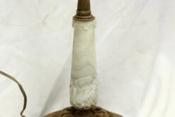 Antique 60 In. French White Marble Accented Cast Iron Floor Lamp 19 Antique 60 In. French White Marble Accented Cast Iron Floor Lamp -OGT Sale Store m233362 07