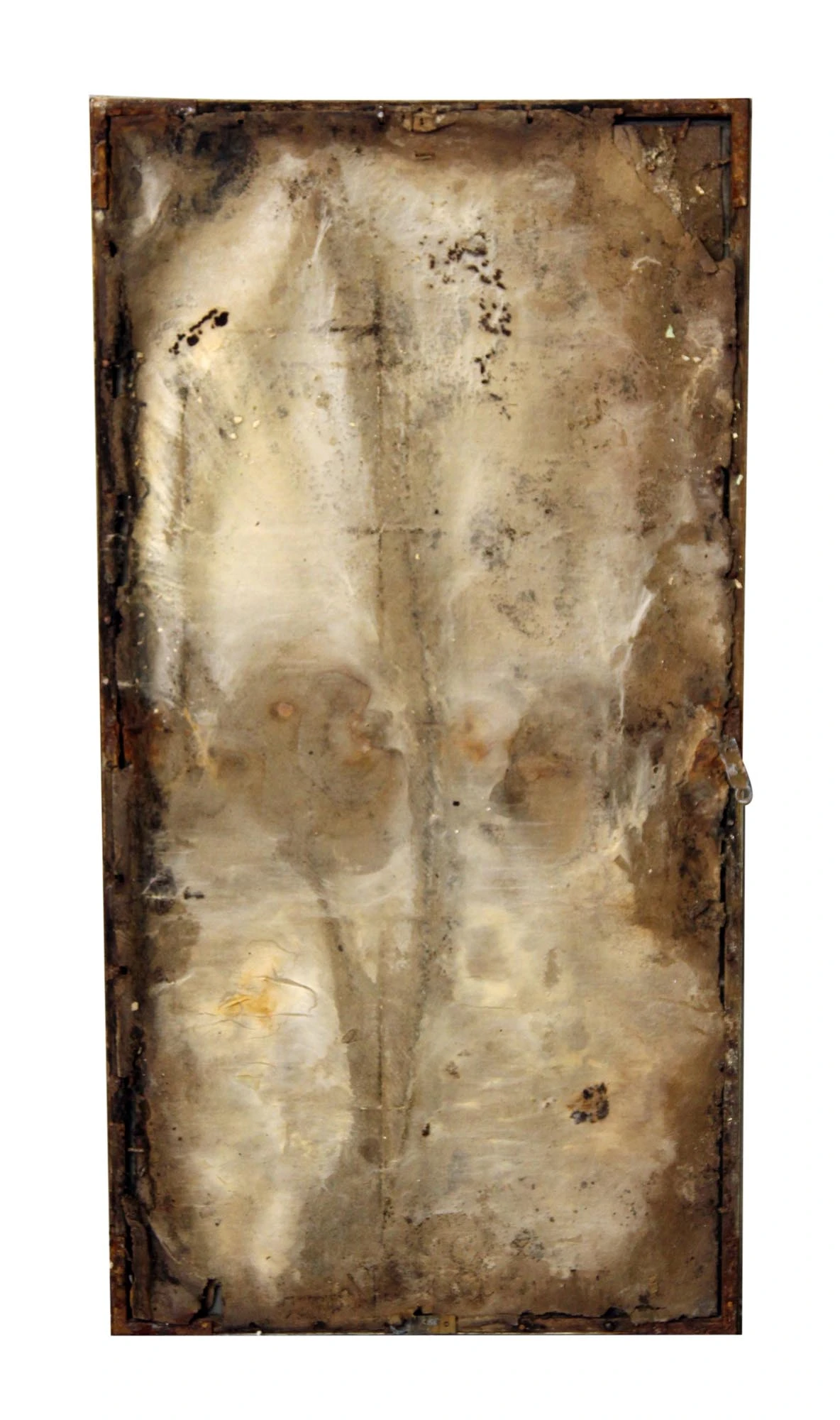 Nickel Framed Distressed Mirror 7 Nickel Framed Distressed Mirror - Image 5