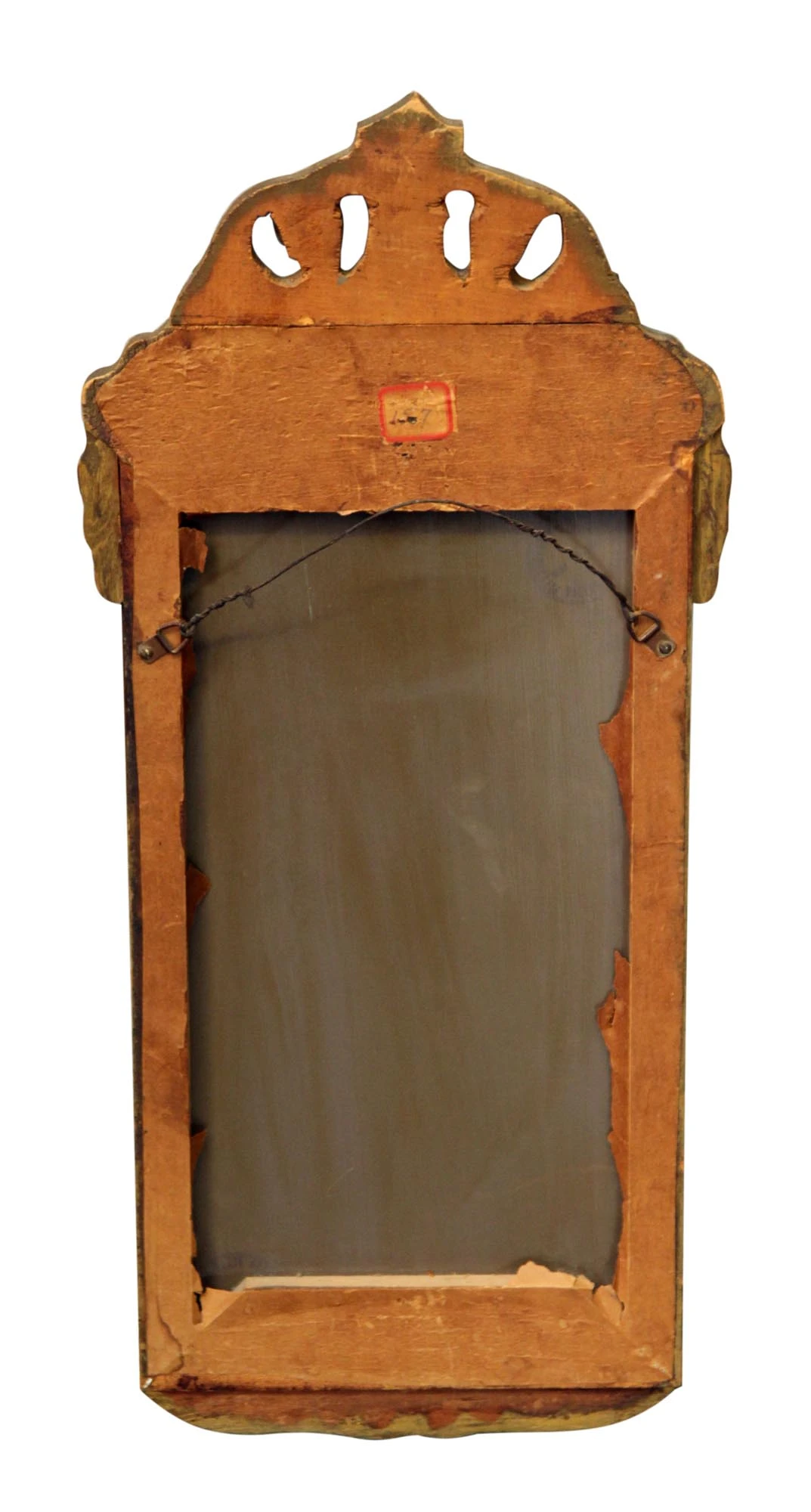Ornate Top Distressed Mirror 8 Ornate Top Distressed Mirror - Image 6