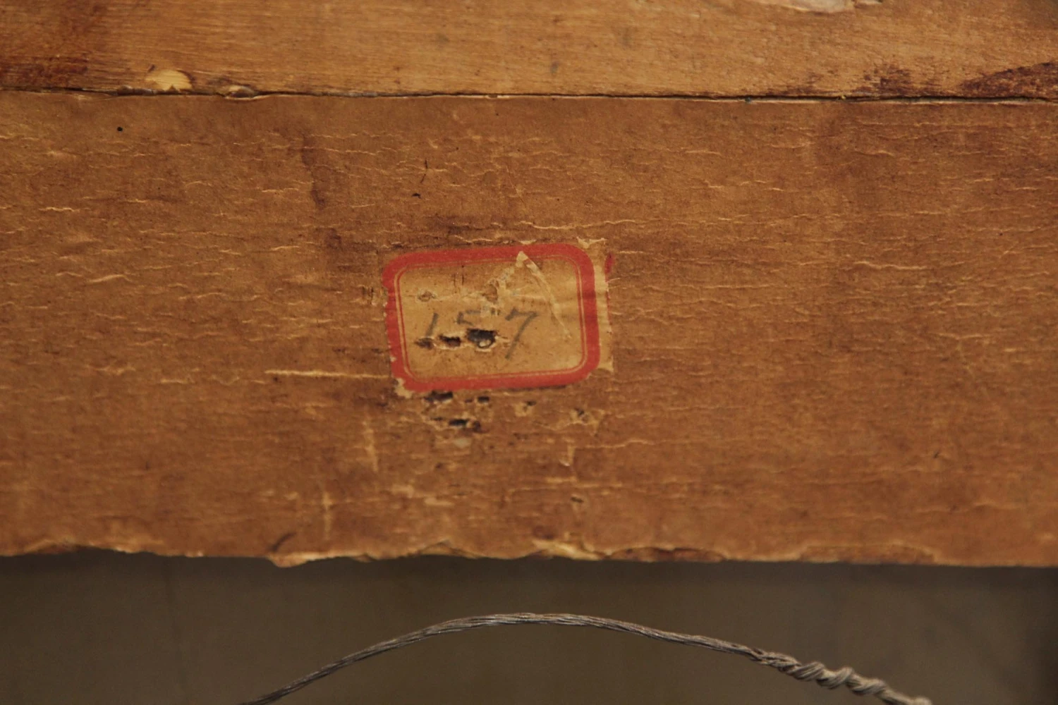 Ornate Top Distressed Mirror 9 Ornate Top Distressed Mirror - Image 7