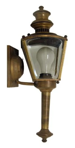 Brass Single Sconce With Beveled Glass 14 Brass Single Sconce With Beveled Glass -OGT Sale Store m233937 05