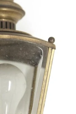 Brass Single Sconce With Beveled Glass 15 Brass Single Sconce With Beveled Glass -OGT Sale Store m233937 06