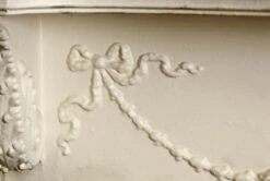 Antique Federal Wooden Mantel With Beveled Mirror 16 Antique Federal Wooden Mantel With Beveled Mirror -OGT Sale Store m234036 04