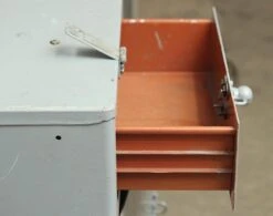 Small Steel Locked Cabinet On Wheels -OGT Sale Store m234041 07