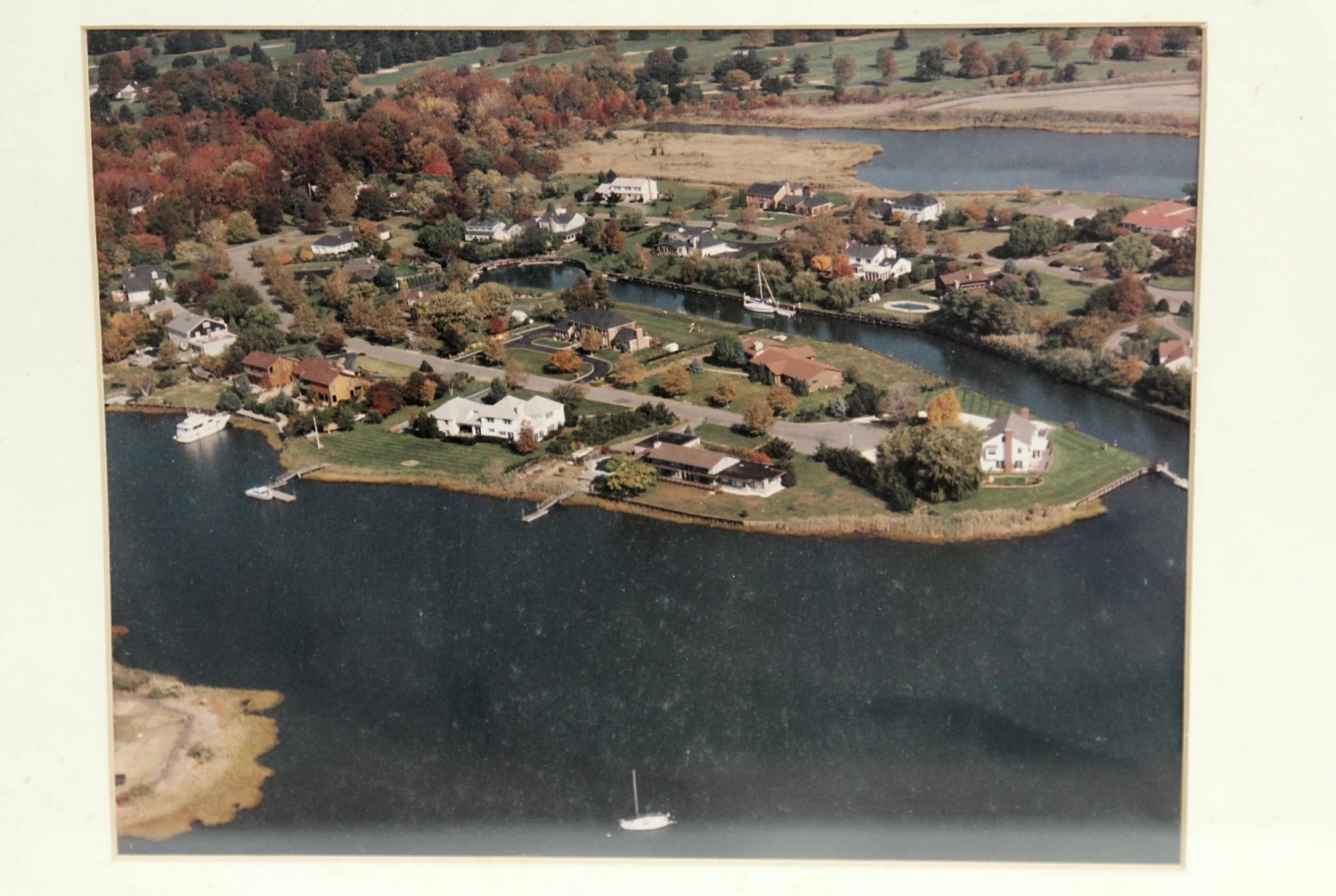 Framed & Matted Photo Of Rumson NJ 6 Framed & Matted Photo Of Rumson NJ - Image 4