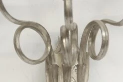 Antique Victorian Silver Tulip 3 Arm Caldwell Wall Sconce 12 Antique Victorian Silver Tulip 3 Arm Caldwell Wall Sconce -OGT Sale Store m235281 04