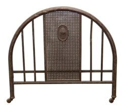 Metal Floral Bed Headboard On Wheels 12 Metal Floral Bed Headboard On Wheels -OGT Sale Store m235342 05