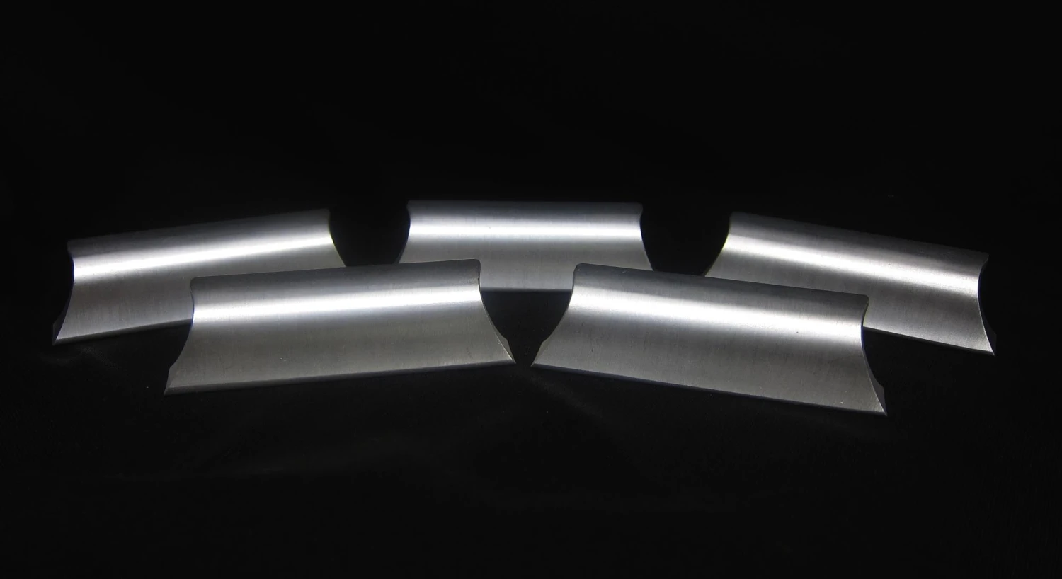 Mid Century Brushed Steel Drawer Bin Pull 7 Mid Century Brushed Steel Drawer Bin Pull - Image 5