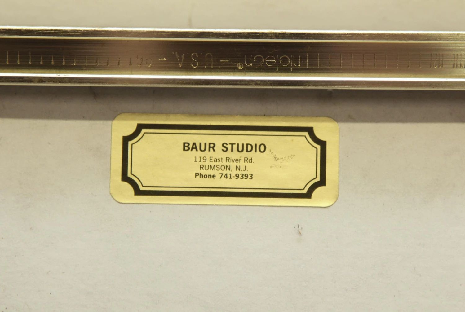 Framed Abstract Pointillist Print 9 Framed Abstract Pointillist Print - Image 7