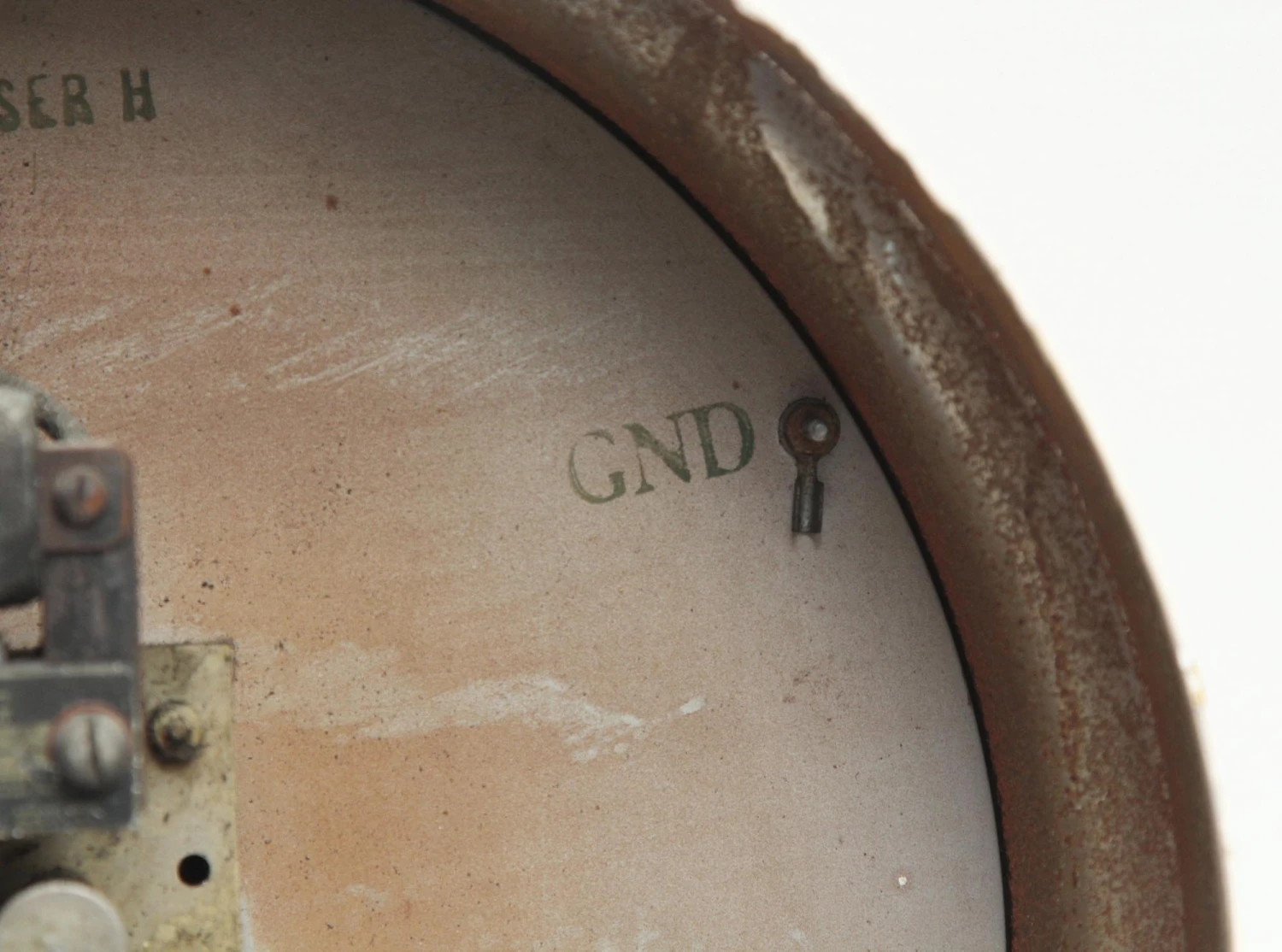 Vintage Painted Telechron Clock 7 Vintage Painted Telechron Clock - Image 6