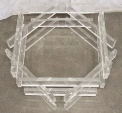 Lucite Square Table Base 11 Lucite Square Table Base -OGT Sale Store m235814 04