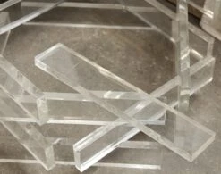 Lucite Square Table Base 12 Lucite Square Table Base -OGT Sale Store m235814 05