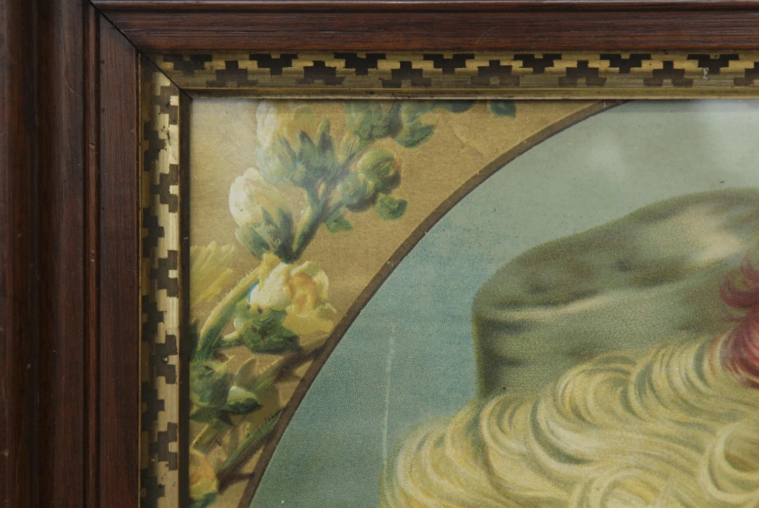 1886 Framed Louise Portrait 6 1886 Framed Louise Portrait - Image 4