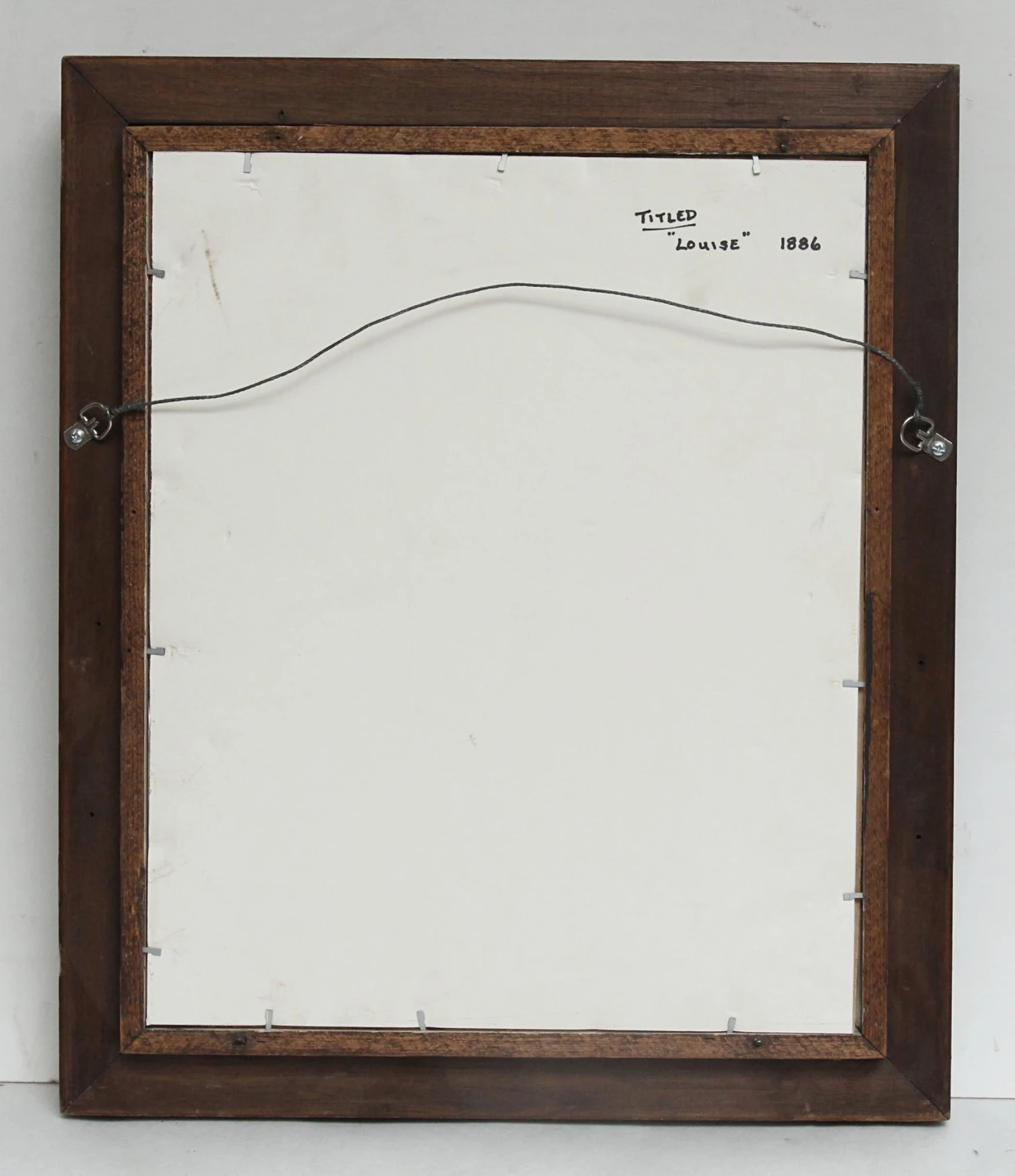 1886 Framed Louise Portrait 10 1886 Framed Louise Portrait - Image 8