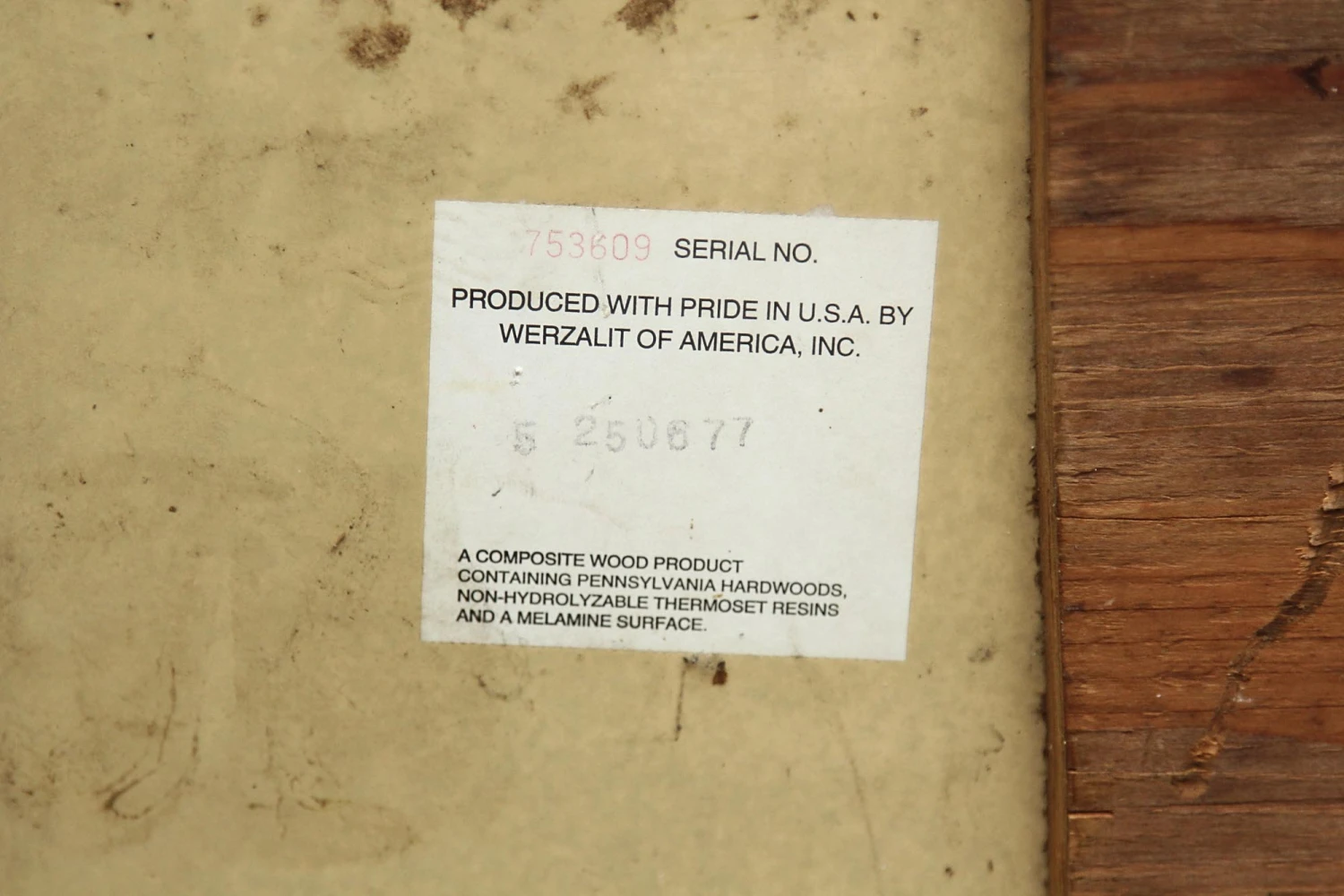 Set Of Resin & Melamine Square Tops 10 Set Of Resin & Melamine Square Tops - Image 8