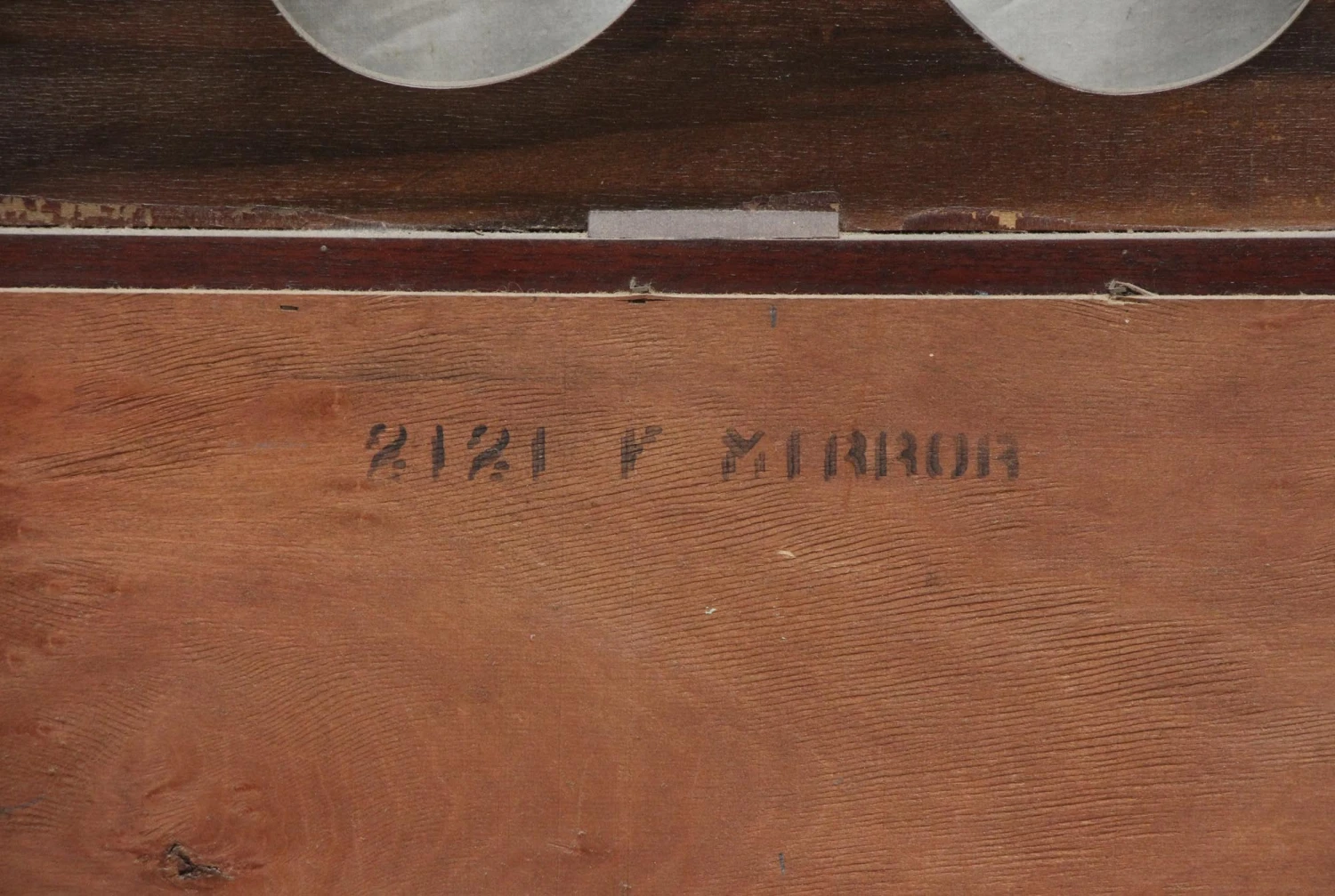 Mahogany Dresser Mirror 7 Mahogany Dresser Mirror - Image 5