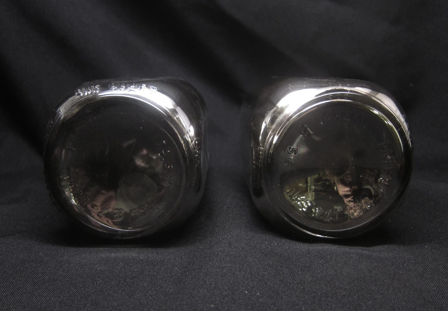 Single 1950s Hand Silvered Glass Milk Bottle 9 Single 1950s Hand Silvered Glass Milk Bottle - Image 7