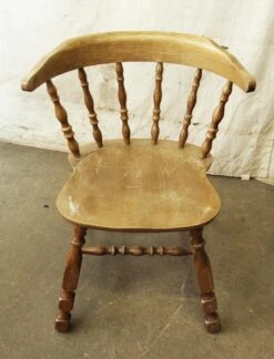 Antique Wooden Captains Chair 15 Antique Wooden Captains Chair -OGT Sale Store m238222 04