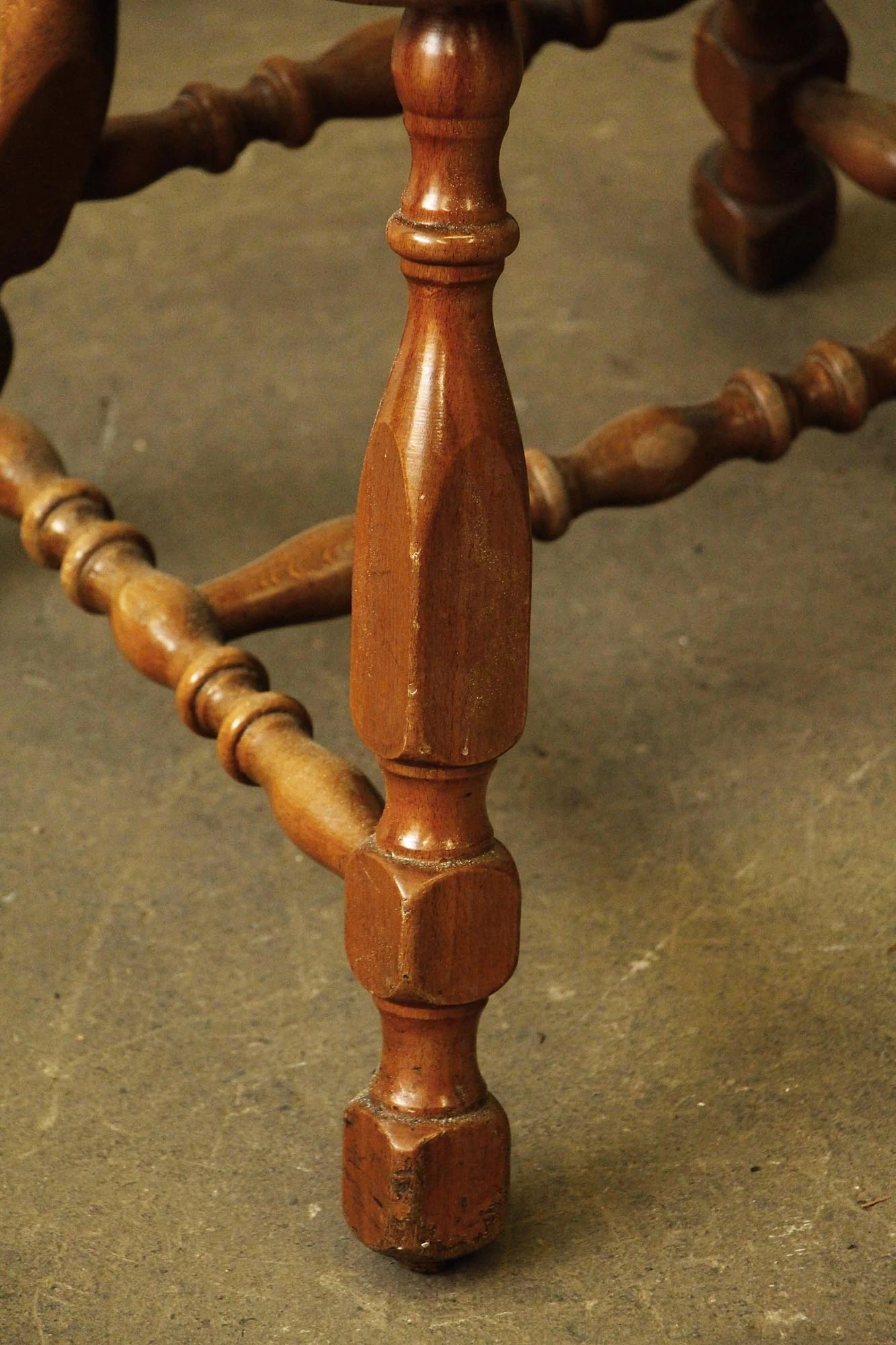 Antique Wooden Captains Chair 8 Antique Wooden Captains Chair - Image 6