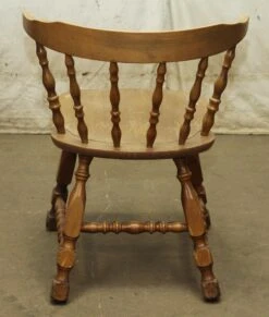Antique Wooden Captains Chair 19 Antique Wooden Captains Chair -OGT Sale Store m238222 08
