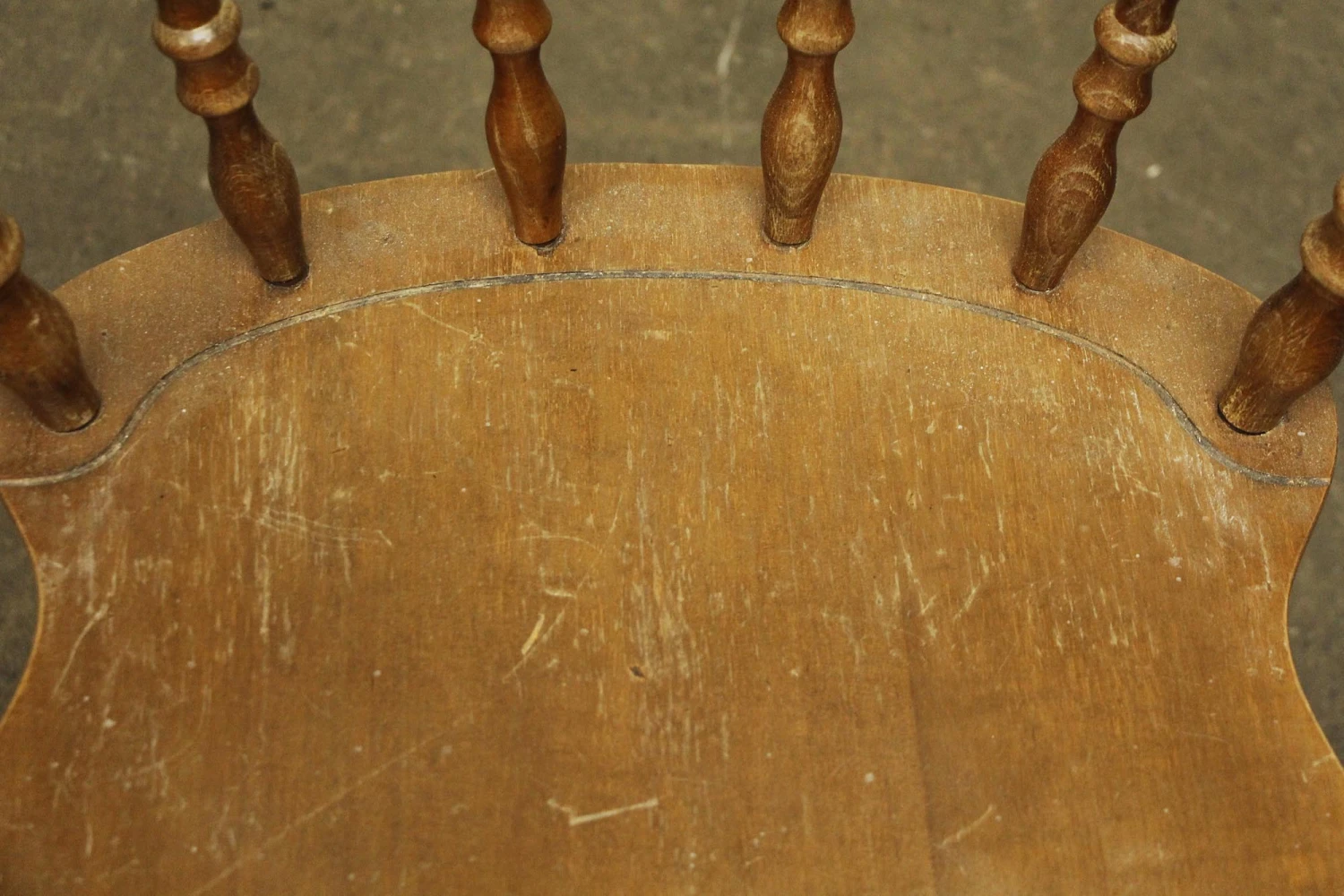 Antique Wooden Captains Chair 11 Antique Wooden Captains Chair - Image 9