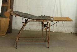 Antique Wheeled Metal Stretcher 16 Antique Wheeled Metal Stretcher -OGT Sale Store m238330 06