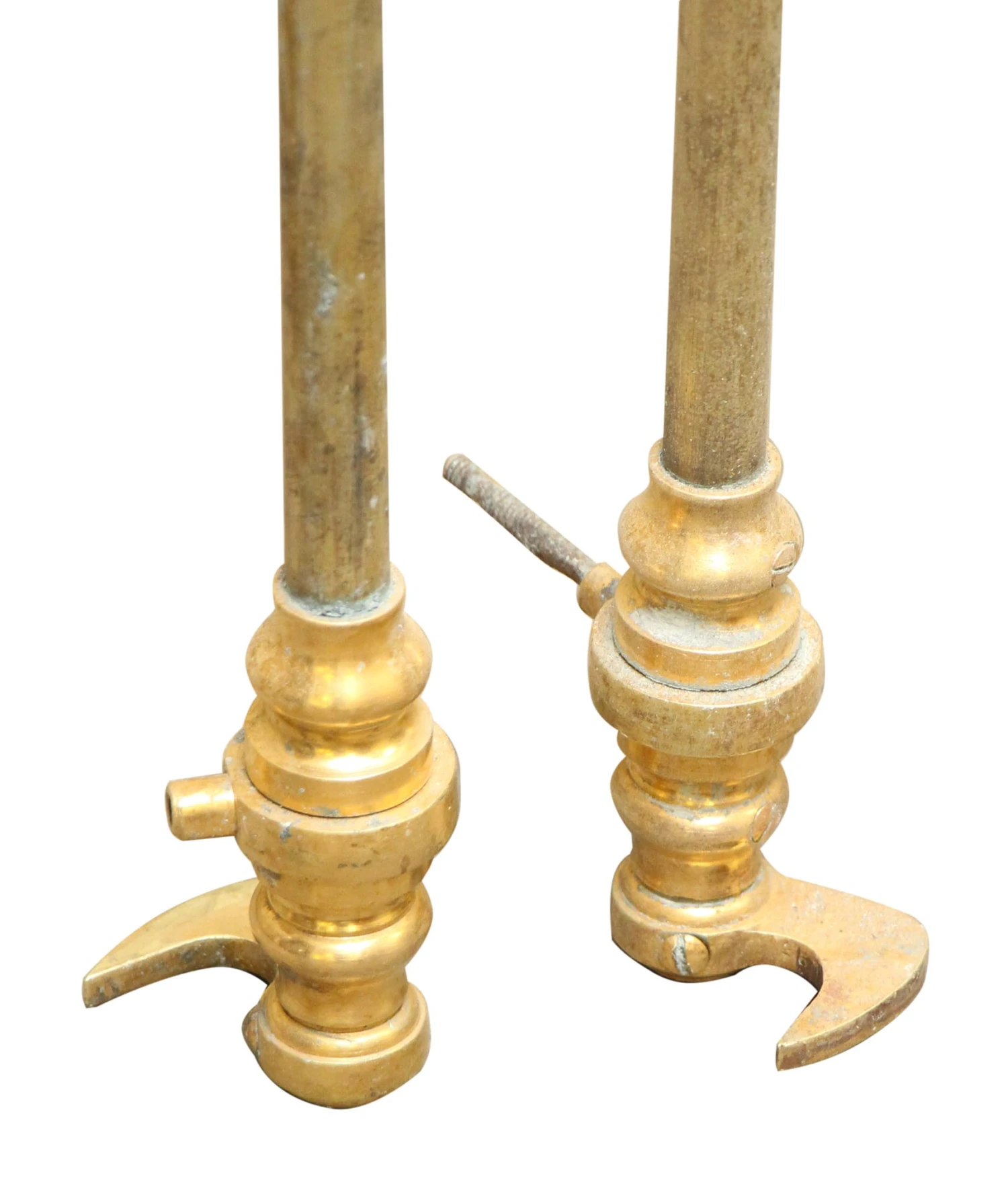 Pair Of Brass Double Door Cremone Bolts 7 Pair Of Brass Double Door Cremone Bolts - Image 5