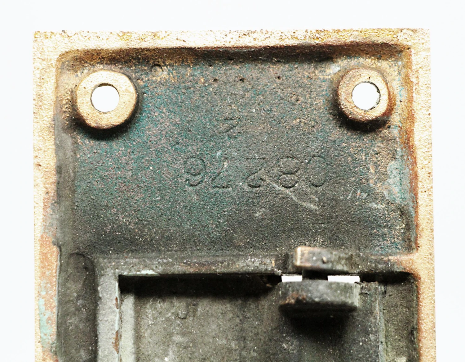 Brass Vintage Mail Slot Cover 5 Brass Vintage Mail Slot Cover - Image 3