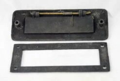 Vintage Japan Finish Cast Iron Door Mail Slot 5 Vintage Japan Finish Cast Iron Door Mail Slot -OGT Sale Store mail hardware k195253