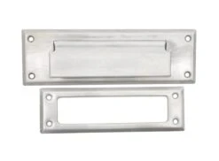 Modern 8.25 In. Brush Aluminum Mail Slot