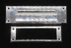 Modern 8.25 In. Chrome Plated Brass Mail Slot