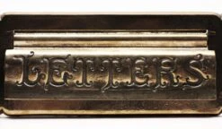 Polished Brass Letters Slot 10 Polished Brass Letters Slot -OGT Sale Store mail hardware n247290