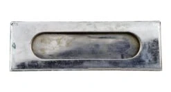 Penn Nickel Over Brass Letter Slot