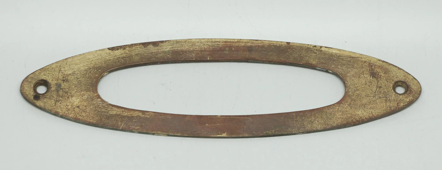 Plain Oval Letter Slot 3 Plain Oval Letter Slot