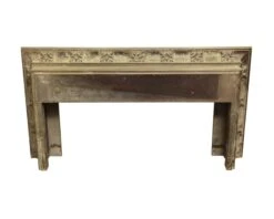 18th Century Wooden Chimney Mantel With Carved Details From France