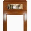 Antique Victorian Full Size Wooden Mantel With Mirror -OGT Sale Store mantels antique victorian full size wooden mantel with mirror q287545