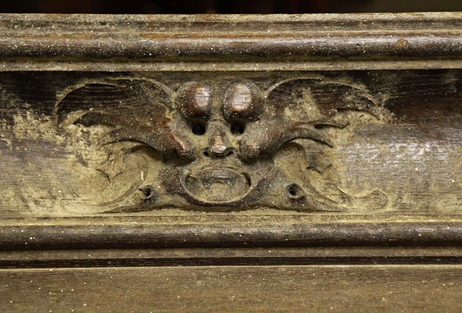 18th Century Wooden Chimney Mantel With Carved Details From France 5 18th Century Wooden Chimney Mantel With Carved Details From France - Image 3