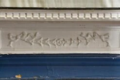 Antique Victorian Chester Painted Wood Fireplace Mantel 10 Antique Victorian Chester Painted Wood Fireplace Mantel -OGT Sale Store mantels for sale n244158