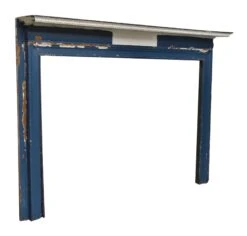 Antique Victorian Chester Painted Wood Fireplace Mantel 9 Antique Victorian Chester Painted Wood Fireplace Mantel -OGT Sale Store mantels n244158