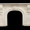 Heavily Carved Victorian Arched Statuary Marble Mantel 2 Heavily Carved Victorian Arched Statuary Marble Mantel -OGT Sale Store marble mantel heavily carved victorian arched statuary marble mantel p262876