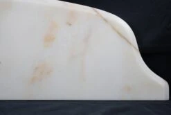 Portugal Made Rounded White & Gray Marble Tabletop 10 Portugal Made Rounded White & Gray Marble Tabletop -OGT Sale Store marble slabs for sale q281874