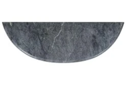 Portugal Made Rounded Gray Mix Marble Tabletop