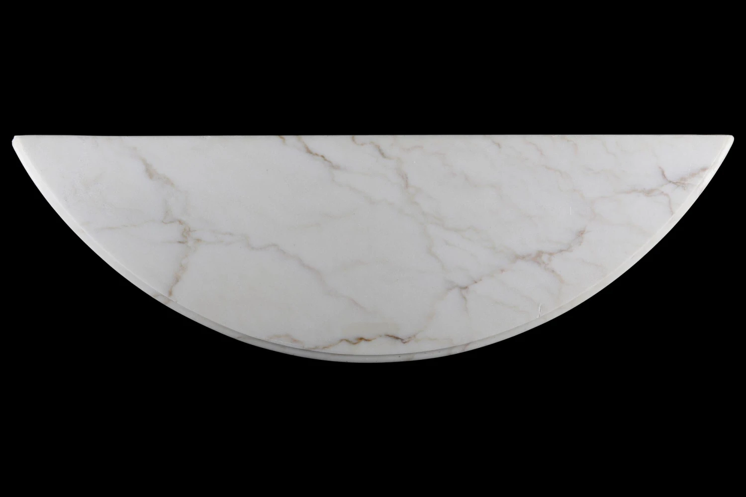 Portugal Made Rounded White Marble Tabletop 3 Portugal Made Rounded White Marble Tabletop