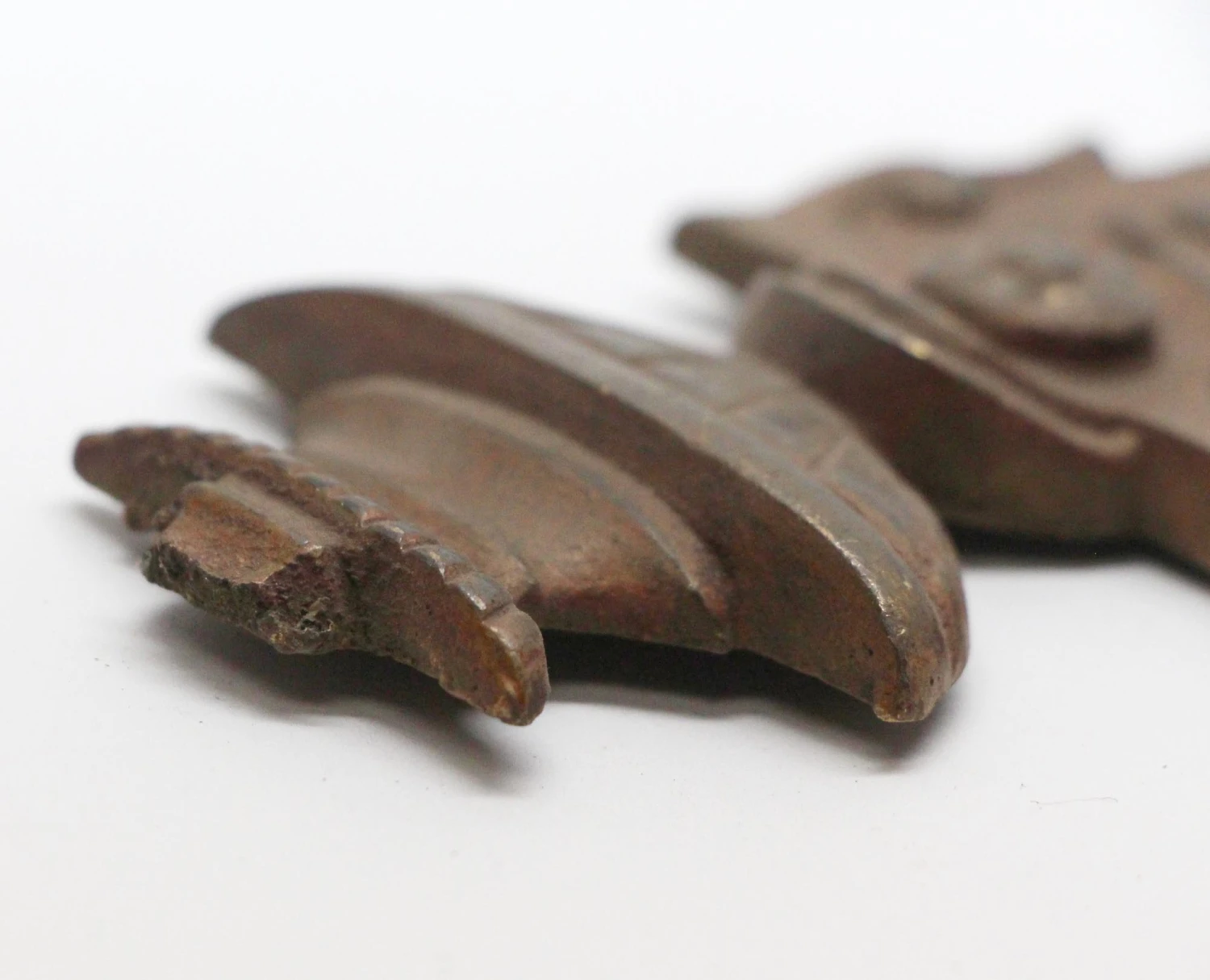 Large Bronze Antique Applique 7 Large Bronze Antique Applique - Image 5