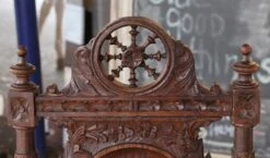 Set Of 6 Antique English Renaissance Carved Wooden Chairs 21 Set Of 6 Antique English Renaissance Carved Wooden Chairs -OGT Sale Store n232215 04