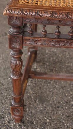 Set Of 6 Antique English Renaissance Carved Wooden Chairs 24 Set Of 6 Antique English Renaissance Carved Wooden Chairs -OGT Sale Store n232215 07
