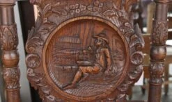 Set Of 6 Antique English Renaissance Carved Wooden Chairs 28 Set Of 6 Antique English Renaissance Carved Wooden Chairs -OGT Sale Store n232215 11